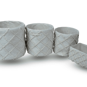 Whites & Wonders Laundry Basket Set of 4