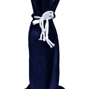Blue Velvet Wine Bottle Gift Cover