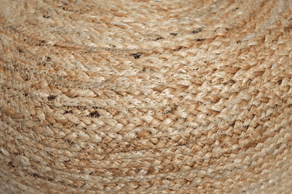 Mandala Natural Jute Pouffe