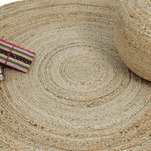 Vartula Natural Large Jute Round Rug