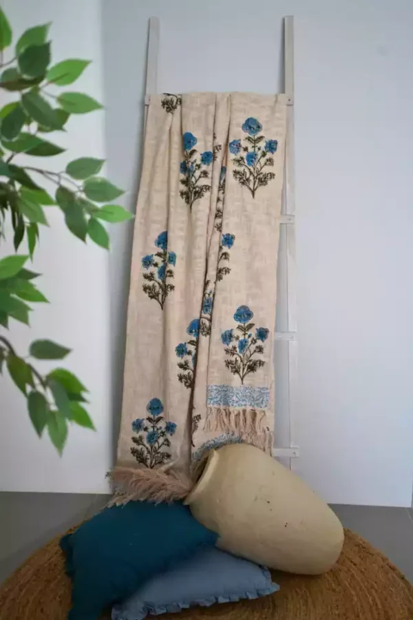 Aananda – Block Print Cotton Throw