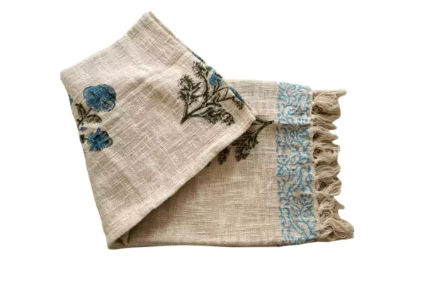 Aananda – Block Print Cotton Throw