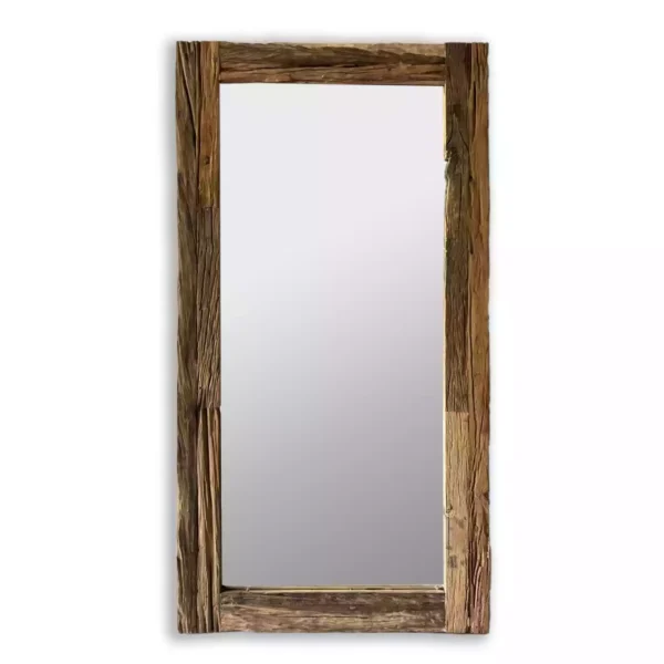 Nirva - Rare Railway wood Handcrafted Mirror