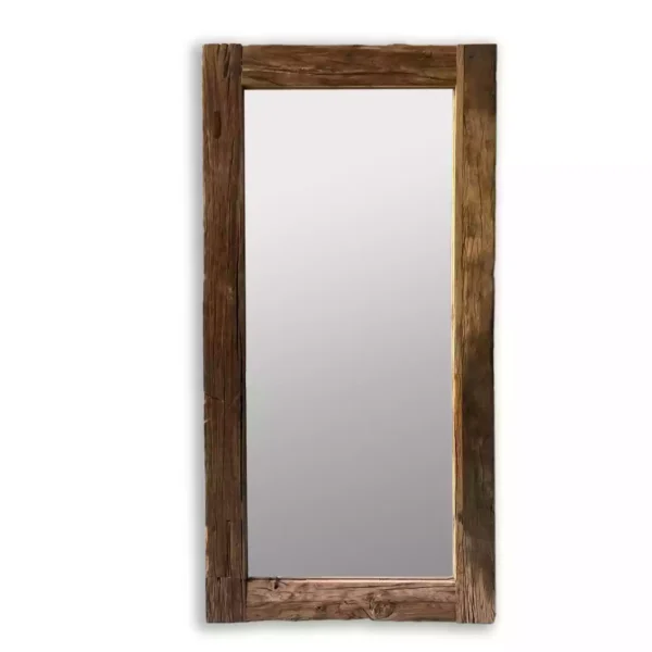 Nirva - Rare Railway wood Handcrafted Mirror