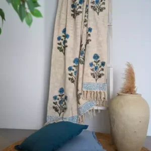 Aananda – Block Print Cotton Throw